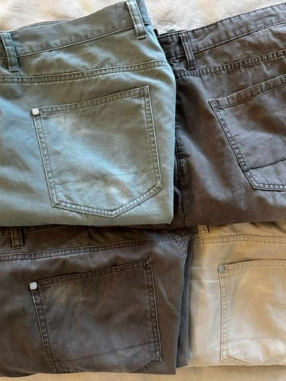 Roundtree & Yorke Casuals pants 40" X 32" Lot of 4